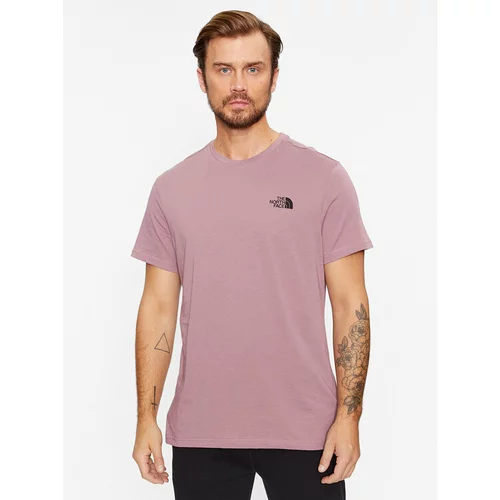 The North Face Majica M S/S Simple Dome Tee - EuNF0A2TX5I0V1 Siva Regular Fit
