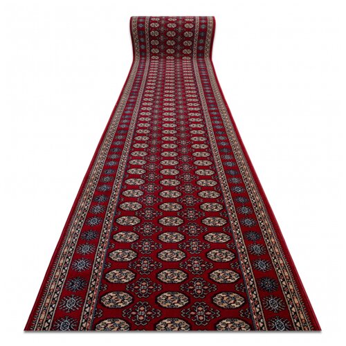 RugsX Volneni tekač NAIN Rozeta 6177 51066 bordo / bež 80 80x400 cm, (21998679) Cene