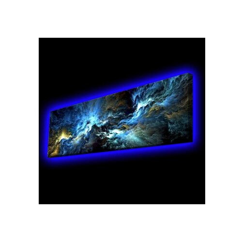 Wallity Slika na platnu sa LED osvetljenjem 30x90cm Slike