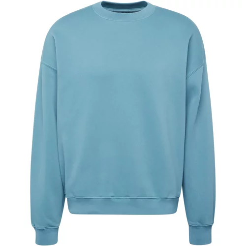 Abercrombie & Fitch Sweater majica 'ESSENTIAL' plava