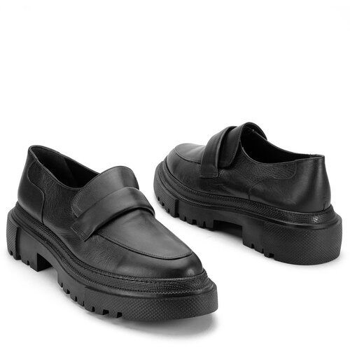 La Force Fashion ženske mokasine CZ-90-011-17-G - crna Cene