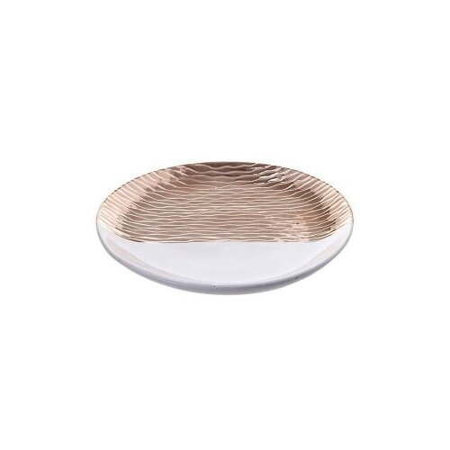 Inart oval bijelo bakar Slike