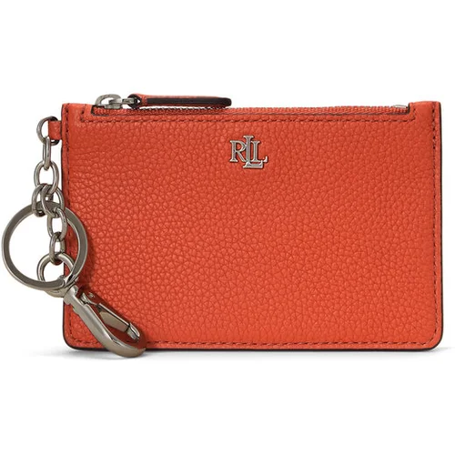 Polo Ralph Lauren Etui za kreditne kartice Zip Card Cas 432947628008 Oranžna