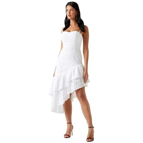 Guess bela midi haljina Slike