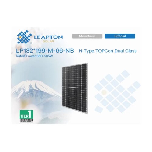 Leapton energy PV modul LEAPTON,580W,BF,N tip,1400mm Cene