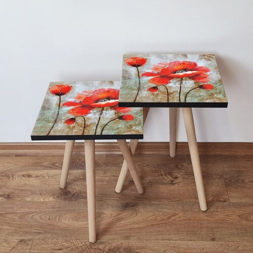 Hanah home set klub stočića 2Shp301, 2 komada, Šareni Cene