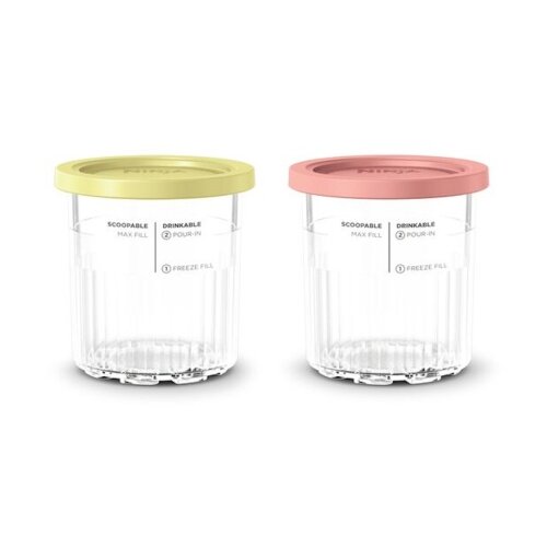 Ninja Posude za sladoled s poklopcima za NC501, 500 ml, Set 2 komada, Providne Cene