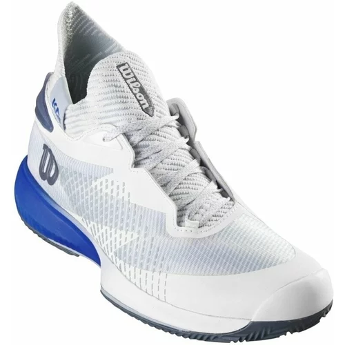 Wilson Kaos Rapide Sft Clay Mens Tennis Shoe White/Sterling Blue/China Blue 42 2/3