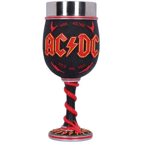 NEMESIS NOW ACDC HIGH VOLTAGE GOBLET 19.5CM Slike
