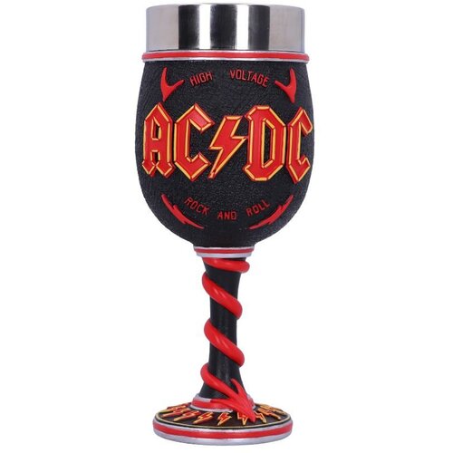 NEMESIS NOW ACDC HIGH VOLTAGE GOBLET 19.5CM KELIH Cene