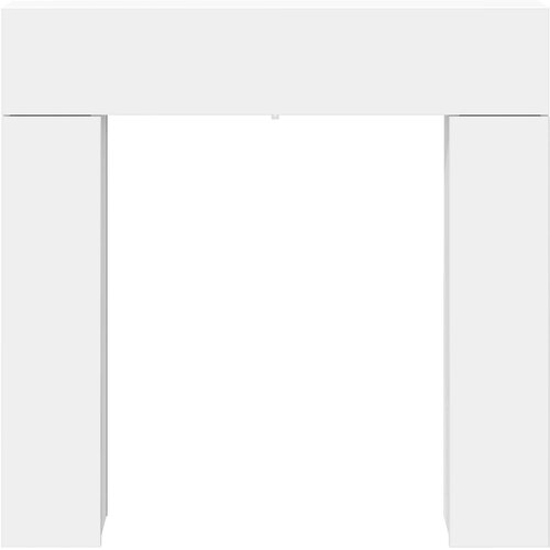  Okvir za kamin Bijela 102 x 18 x 100,5 cm Konstruirano drvo Slike