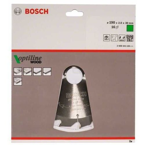 Bosch LKP Opti Wood 190×2,0×30 16Z za GKS 65 - 2608641184 Cijene