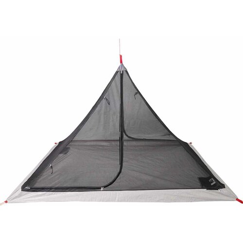  Unutarnji &amp;scaron;ator s krovom Crna 240 x 160 x 133 cm Mrežast Slike