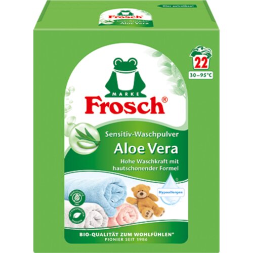 Frosch Sensitive prašak za pranje rublja s aloe verom - 1,45 kg Cijene