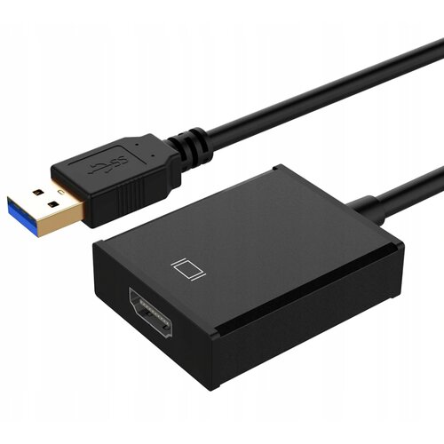 Co2 ADAPTER USB 3 HDMI ADAPTER KABELSKO VOZLI&amp;Scaron;ČE PRETVORNIK FULL HD 1080P 60HZ, (21748471) Slike