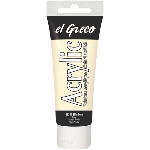  Akrilna boja el greco 75 ml ivory Cene