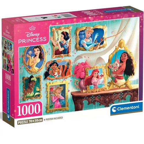Clementoni Disney+Princeske+fotogalerija+1000-delna+sestavljanka+-+ Cene