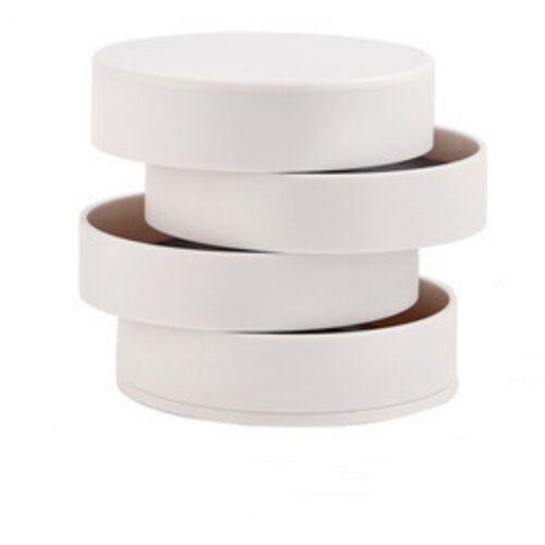 INF Etui za organizator nakita 360 stopinj okoli vrtljivega etuija White, (21537036) Slike