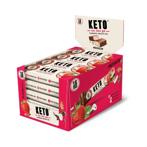 Ketofabrik Čokoladna ploščica - Strawberry Chocolate Cene
