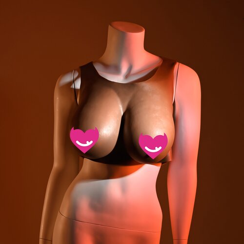 Gender X Undergarments Plate E-Cup Light Slike