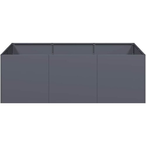  Sadilica antracit 120x80x40 cm od čelika Slike