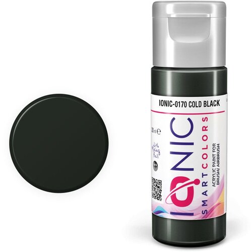 AMMO by MIG Jimenez AMMO Ionic Smart Colors Cold Black 20ml | Akrilna Boja za Minijature IONIC-0170 Cene