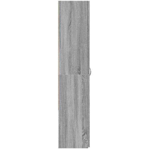 VidaXL omara za dokumente Grey Sonoma 60x32x153 cm iz umetnega lesa Slike