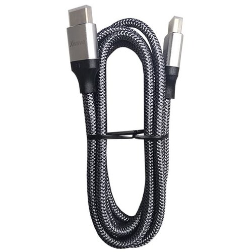 X Wave kabl hdmi 2.1 8K 3m,HDR,upleten kabl,28+30AWG,golden plate,blister Slike