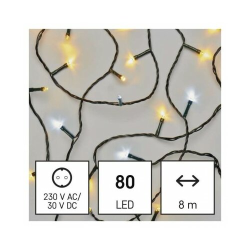 Emos LED svetlosni lanac 80 LED treperuci 8m MTG-D4AN01 Slike