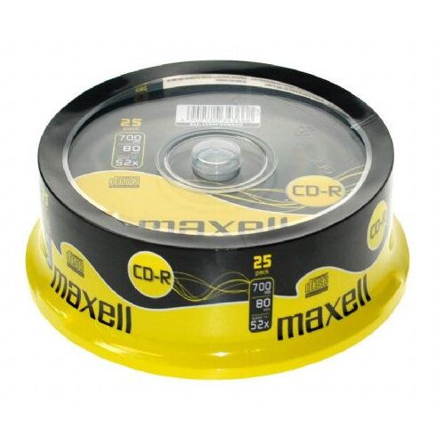 Maxell cd-r 700MB 52X 25 na osi Slike