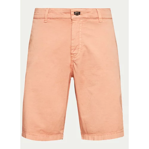 JOOP! Jeans Kratke hlače iz tkanine 15 JJF-65Rudo-D 30041957 Oranžna Regular Fit