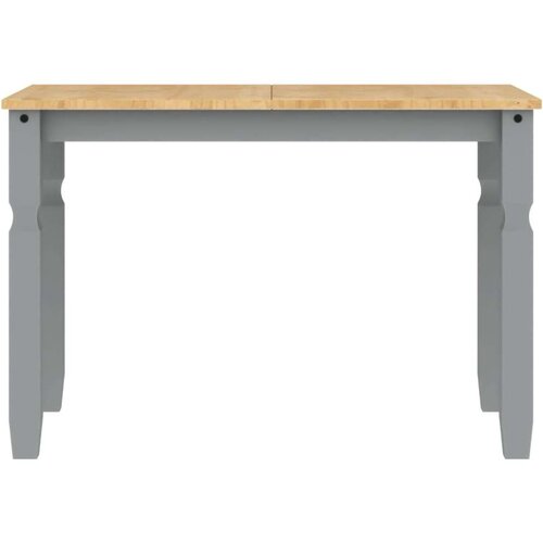 vidaXL TV omarica Corona siva 112x60x75 cm trdna borovina Cene