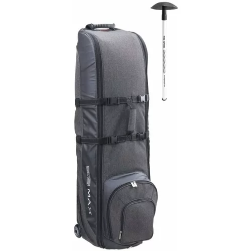 Big Max Wheeler 3 Travelcover Storm/Charcoal + The Spine SET