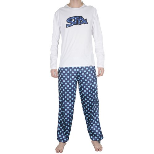 STYX Men&amp;#039;s pajamas polka dots (PDP1053) Slike