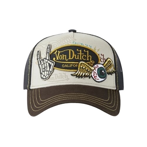 Von Dutch Kape s šiltom CASQUETTES TRUCKER Bež Cene