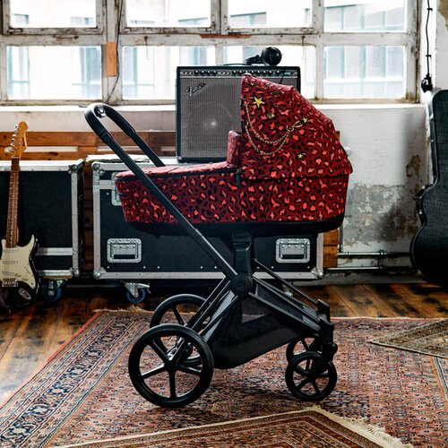 Cybex Ko&amp;scaron;ara za voziček Priam 4.0 platinum rockstar alec v&amp;ouml;lkel Slike