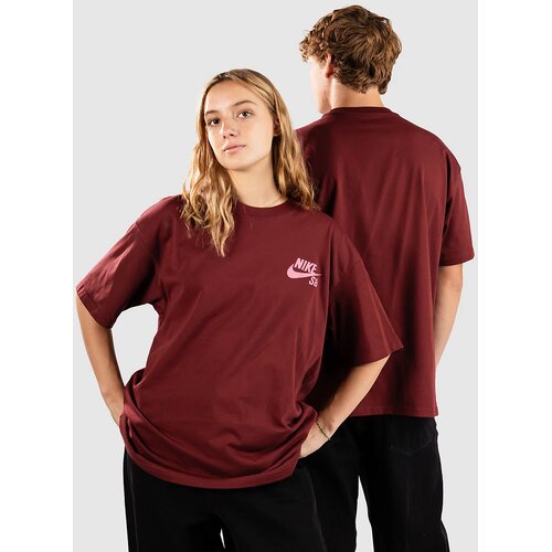 Nike SB Logo T-shirt dark team red Cene