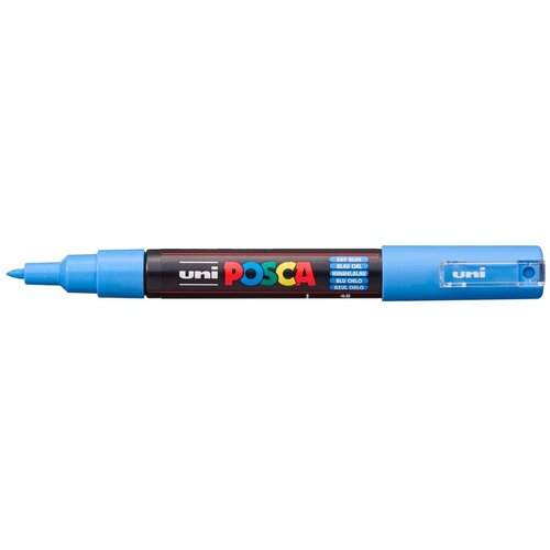 POSCA Uni flomaster; konica 0,9-1,3 mm; nebeško moder, (21290479) Cene