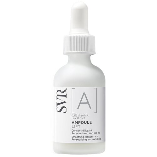 SVR Ampoule [A] Lift gladilni serum za redukcijo nepopolnosti kože 30 ml Slike