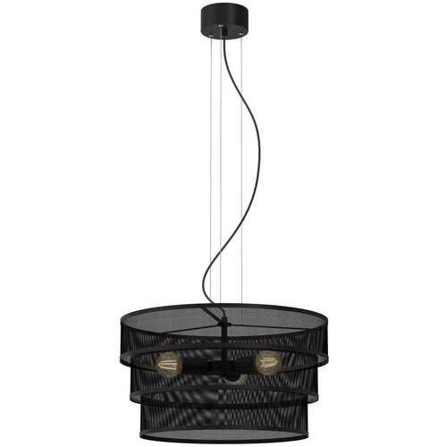  Luster na sajli GLUM 3xE27/60W/230V crne boje Cene