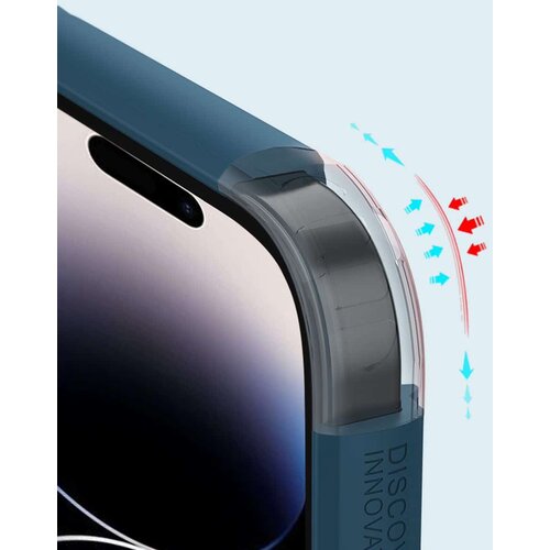 Nillkin Super Frosted Shield Pro - iPhone 14 Pro - plava Slike