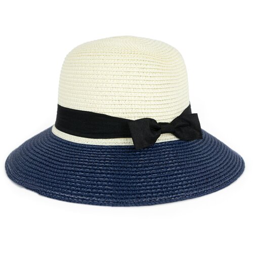 Art of Polo Woman's Hat cz23108-3 White/Navy Blue Cene
