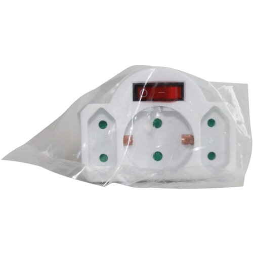 Vivanco Schukoadapter / Schalter 3 Fach Slike