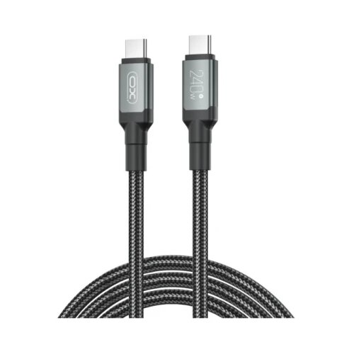 XO Kabl NB-Q264B Type-C na Type-C 240W 2M crni Cene