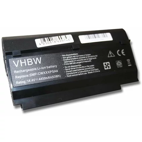 VHBW Baterija za Fujitsu Siemens Lifebook M1010 / Mini Ui3520, 4400 mAh