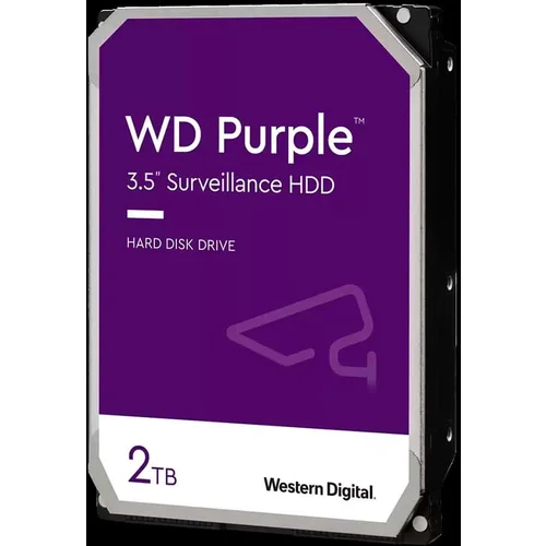 HDD AV WD Purple 3.5” 2TB 64MB 5400 RPM SATA 6 Gb/s