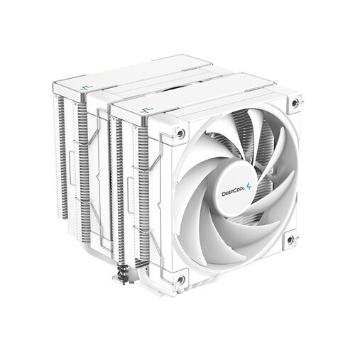 DeepCool CPU Cooler - AK620 WH (28 dB; max, 117,21 m3/h; 4pin, 6 kom heatpipe, 2x12cm, PWM) Slike