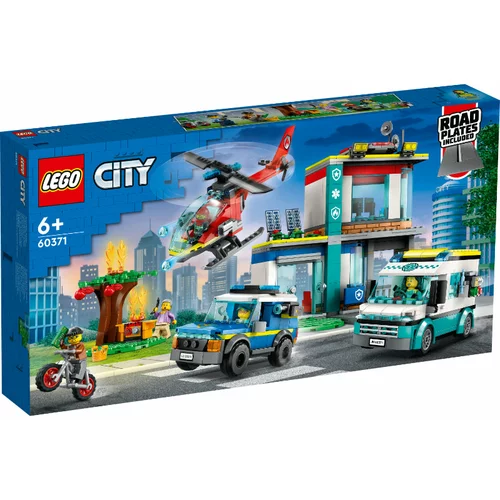 Lego City 60371 Glavni štab vozil za nujno pomoč
