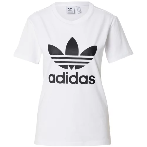 Adidas Majica 'Adicolor Classics Trefoil' crna / bijela