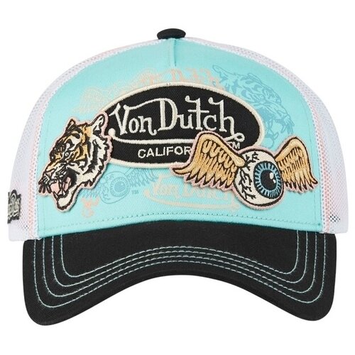 Von Dutch Kape s šiltom PATCHES 08 Modra Cene